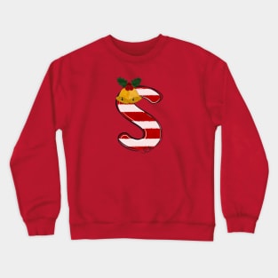 Letter S (Christmas Alphabet) Crewneck Sweatshirt